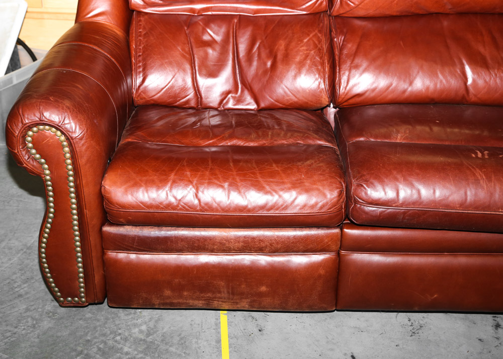 Leather Sectional Sofa by  Thomasville