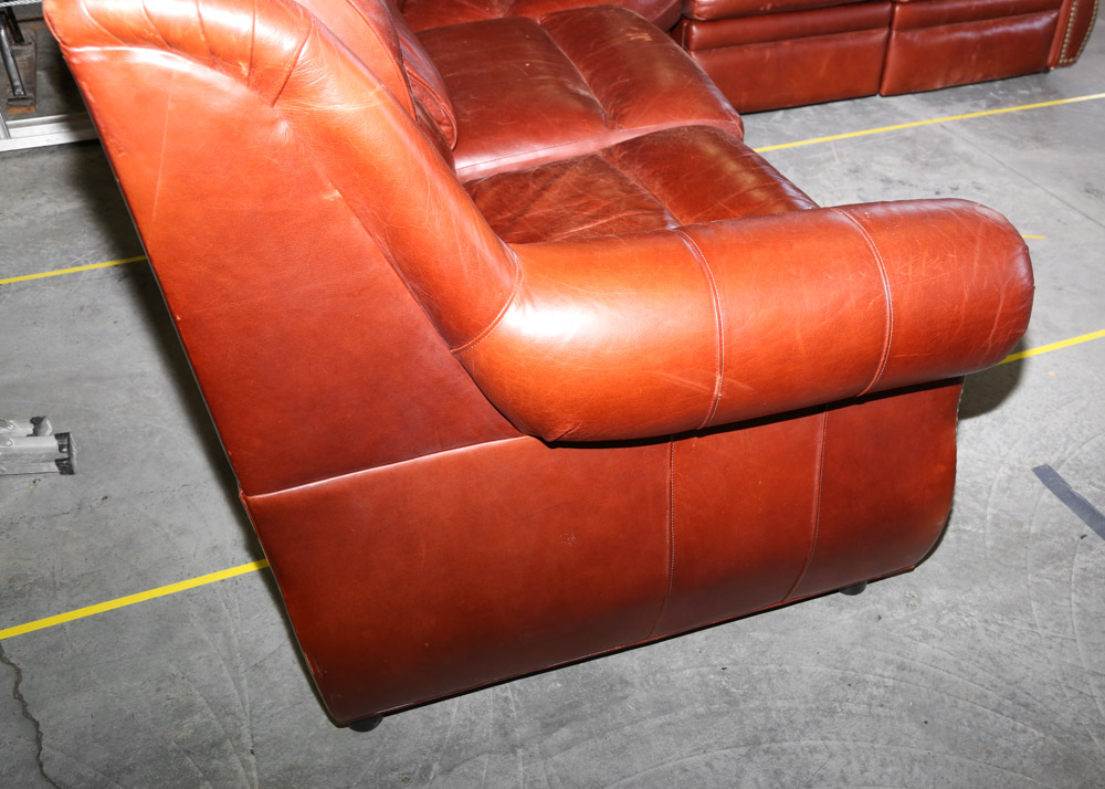 Leather Sectional Sofa by  Thomasville