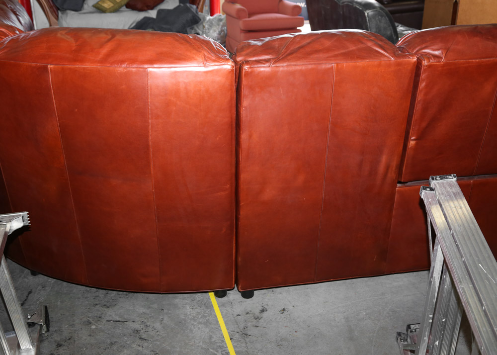 Leather Sectional Sofa by  Thomasville