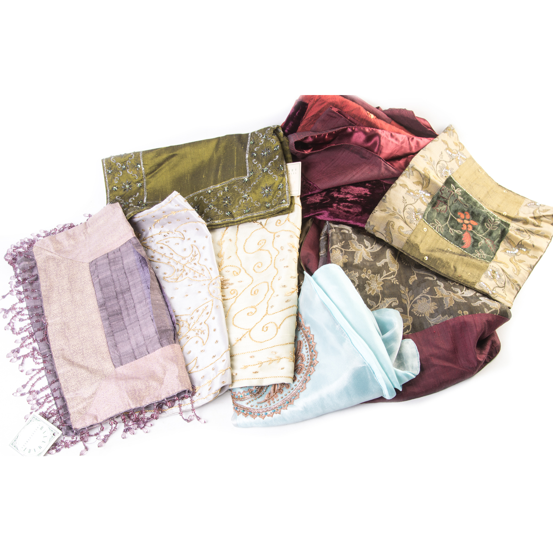 Hallmart Collectibles Beaded Pillow Covers and Linens