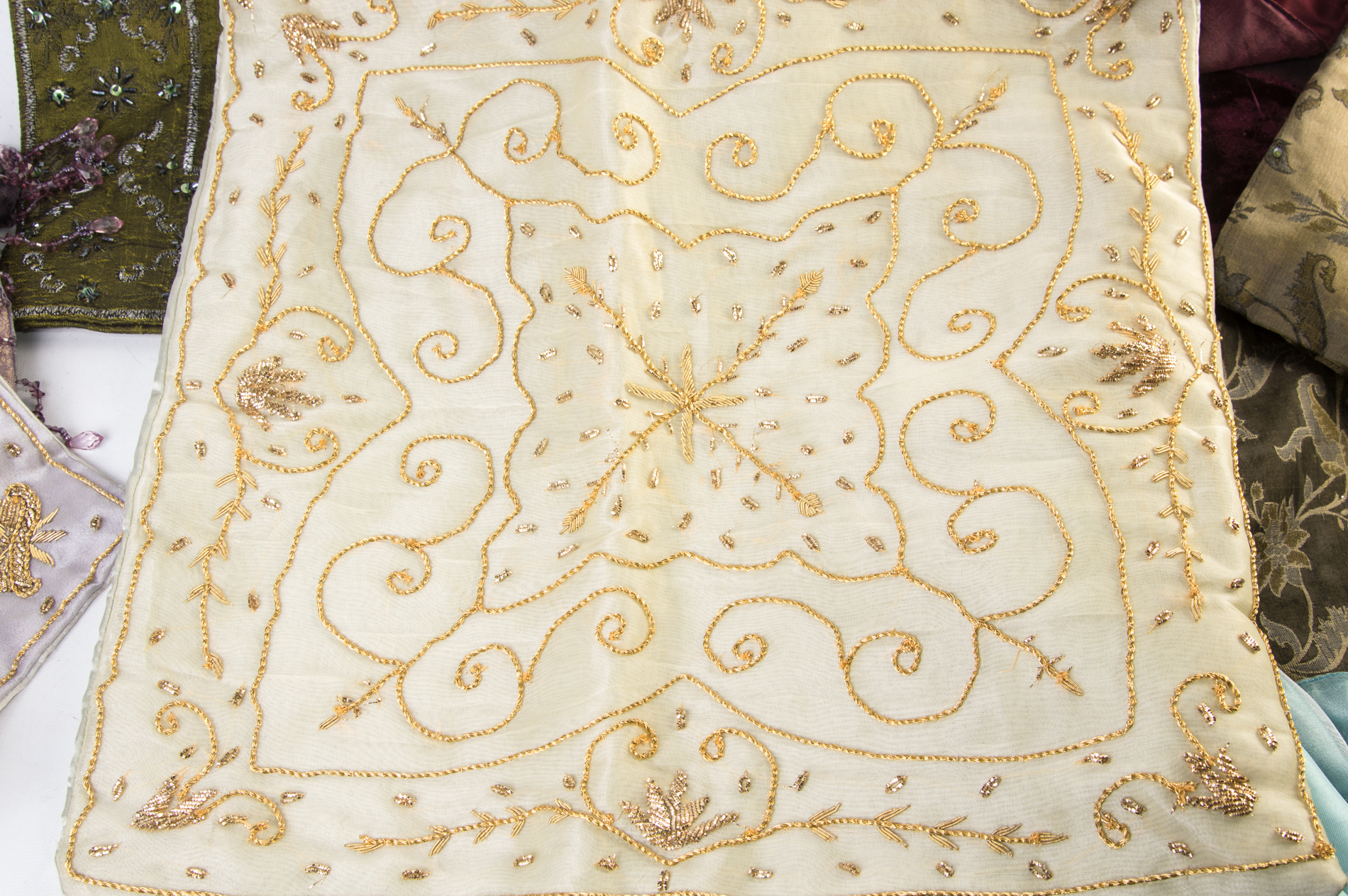 Hallmart Collectibles Beaded Pillow Covers and Linens