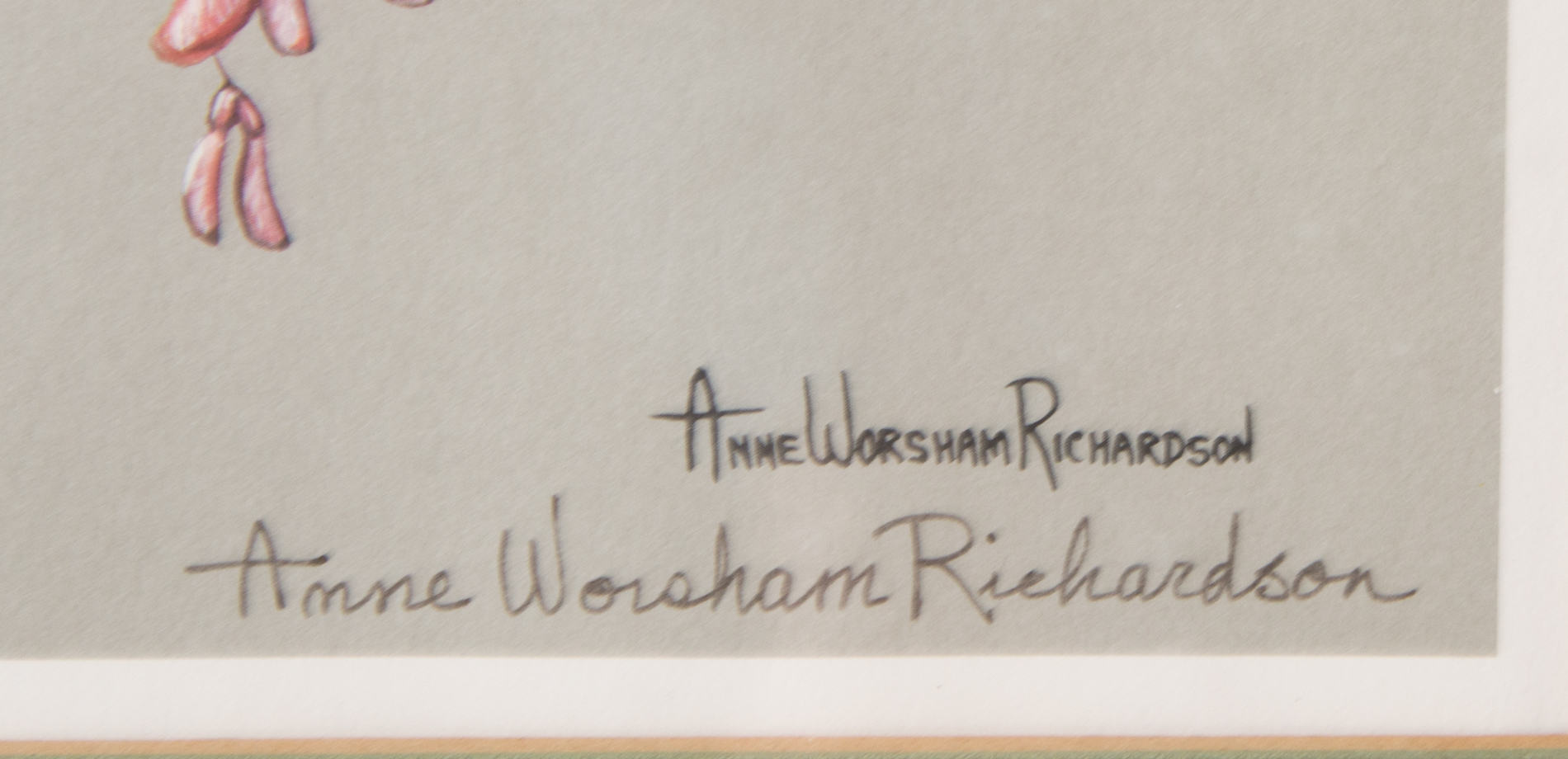 Ann Worsham Richardson Limited Edition Signed Offset Lithographs