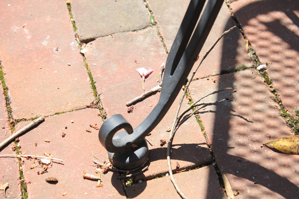 Wrought Metal Patio Table with Chairs