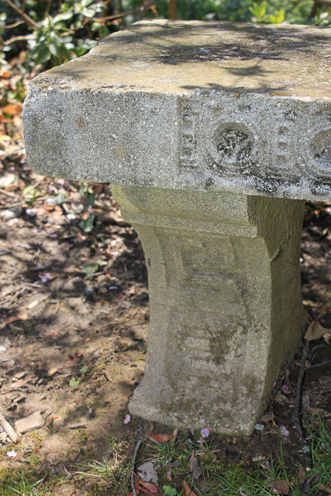 Cement Garden Benches