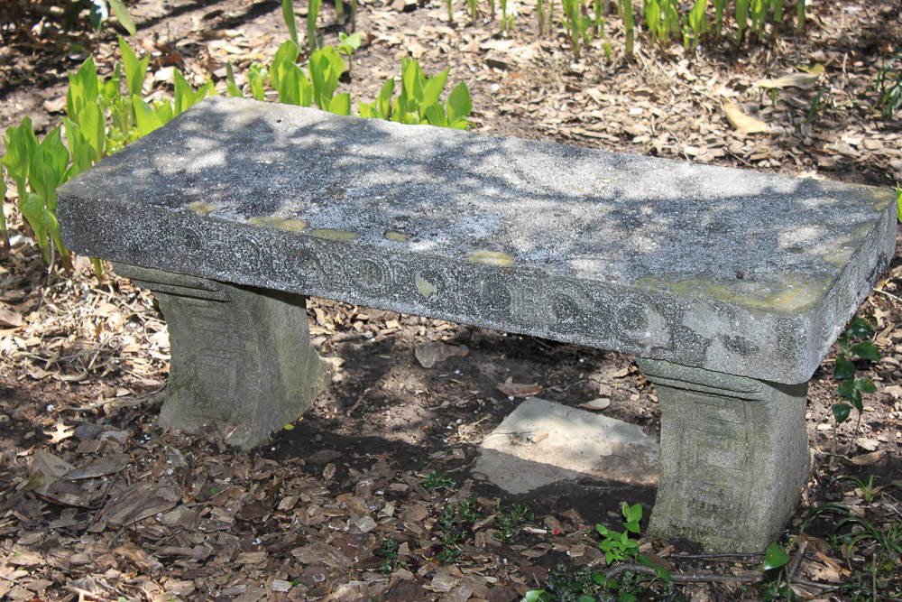 Cement Garden Benches