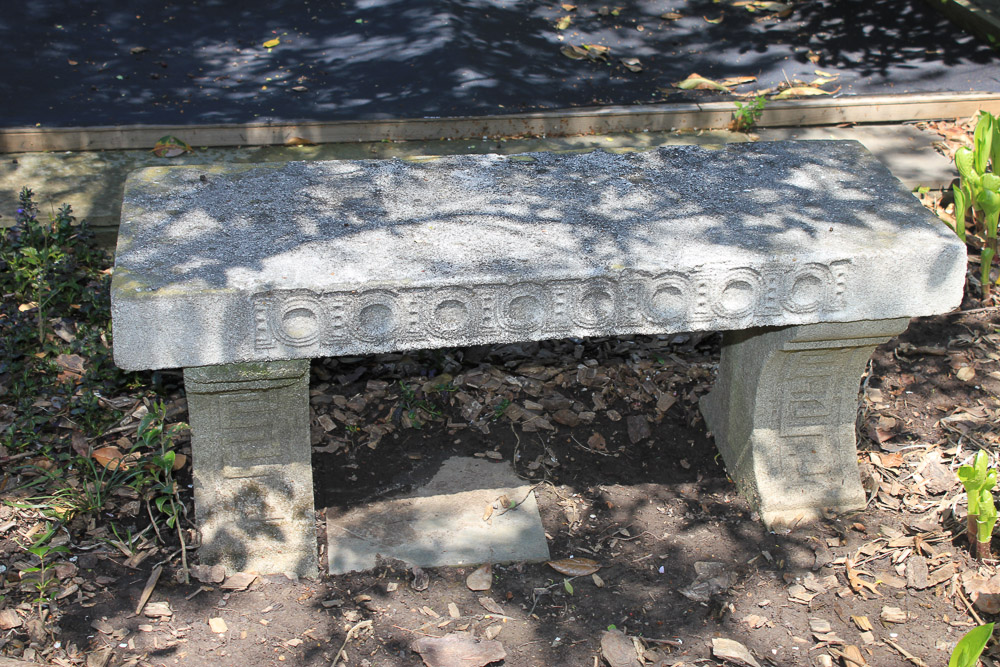 Cement Garden Benches