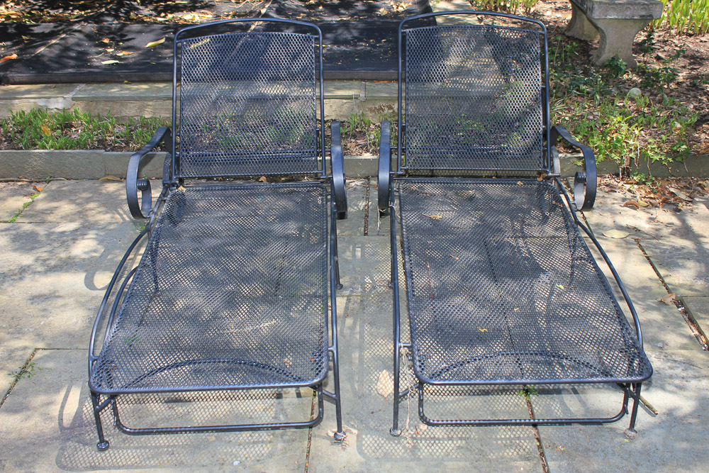 Metal Outdoor Lounge Chairs