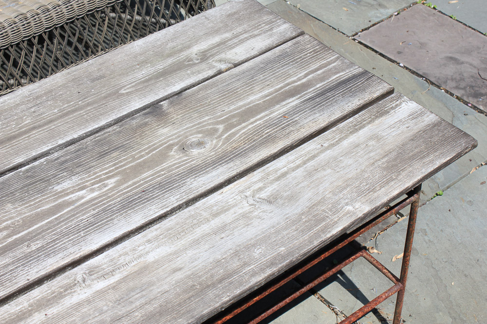 Industrial Style Outdoor Coffee Table