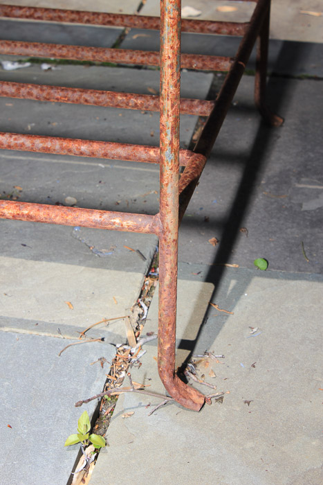 Industrial Style Outdoor Coffee Table