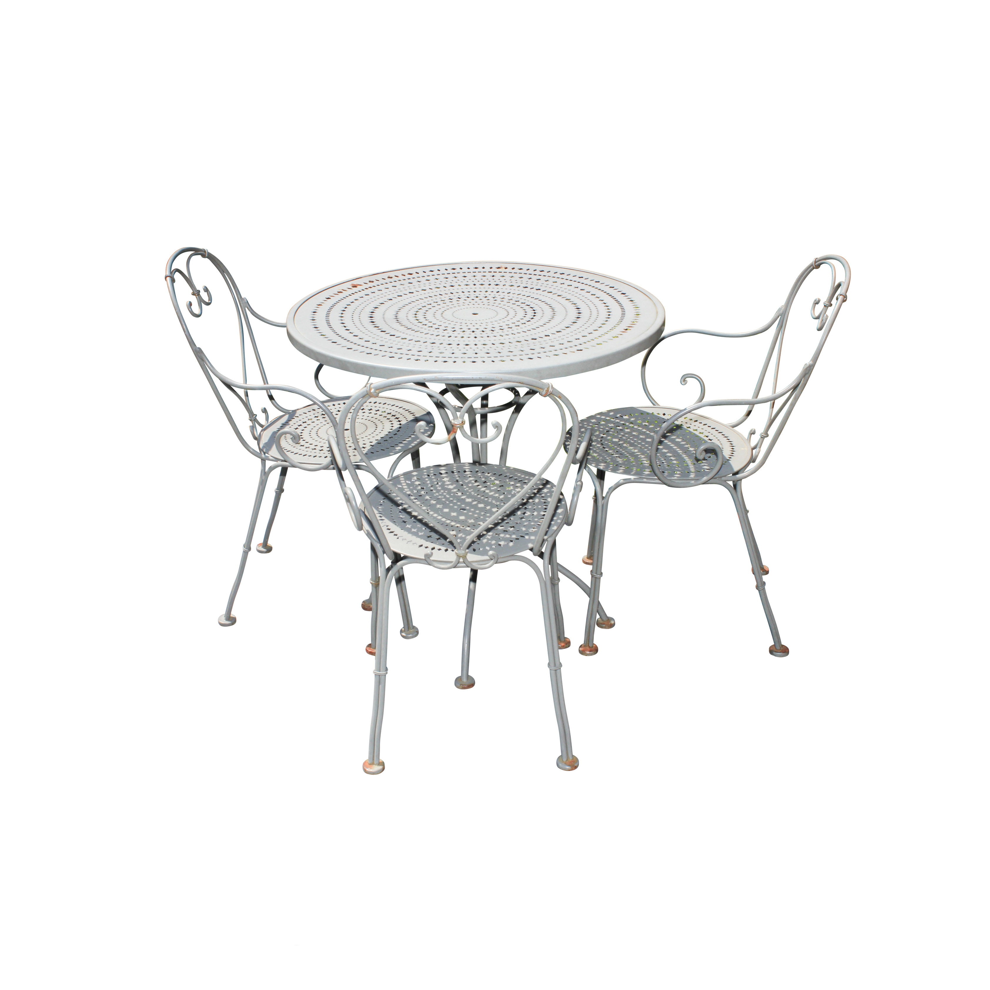 Metal Patio Table and Chairs