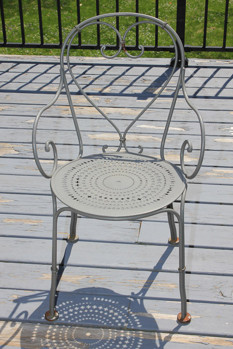Metal Patio Table and Chairs