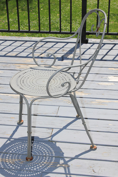 Metal Patio Table and Chairs