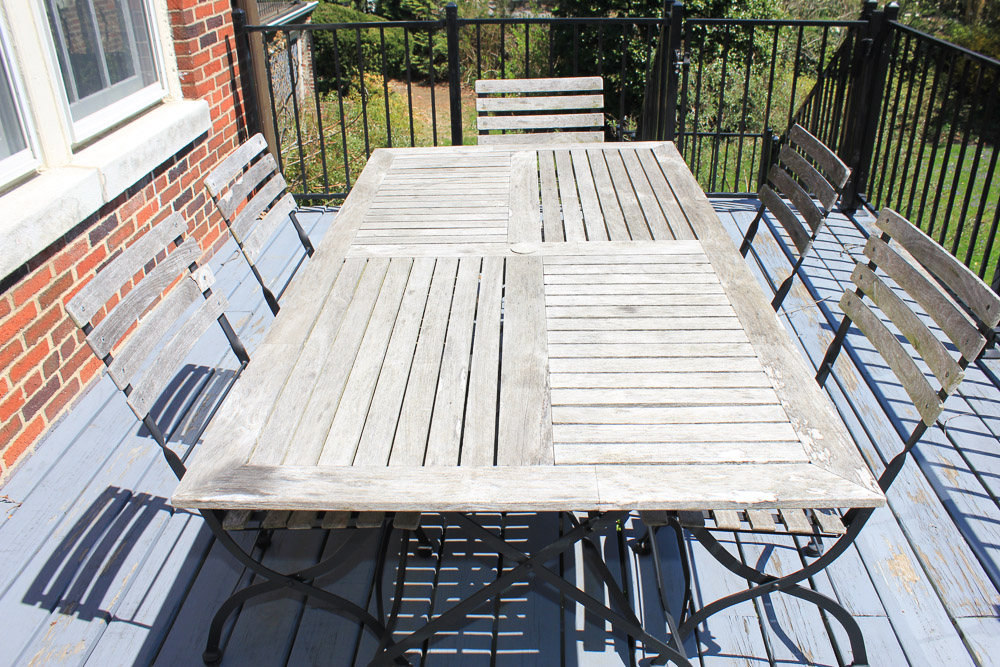 Table and Six Chairs