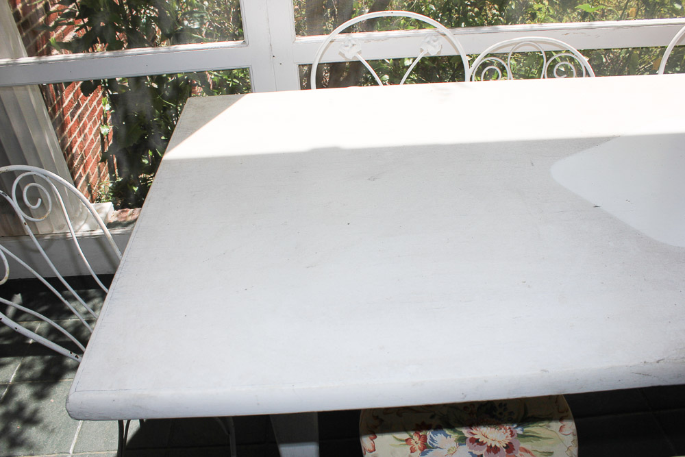 Table and Seven Chairs