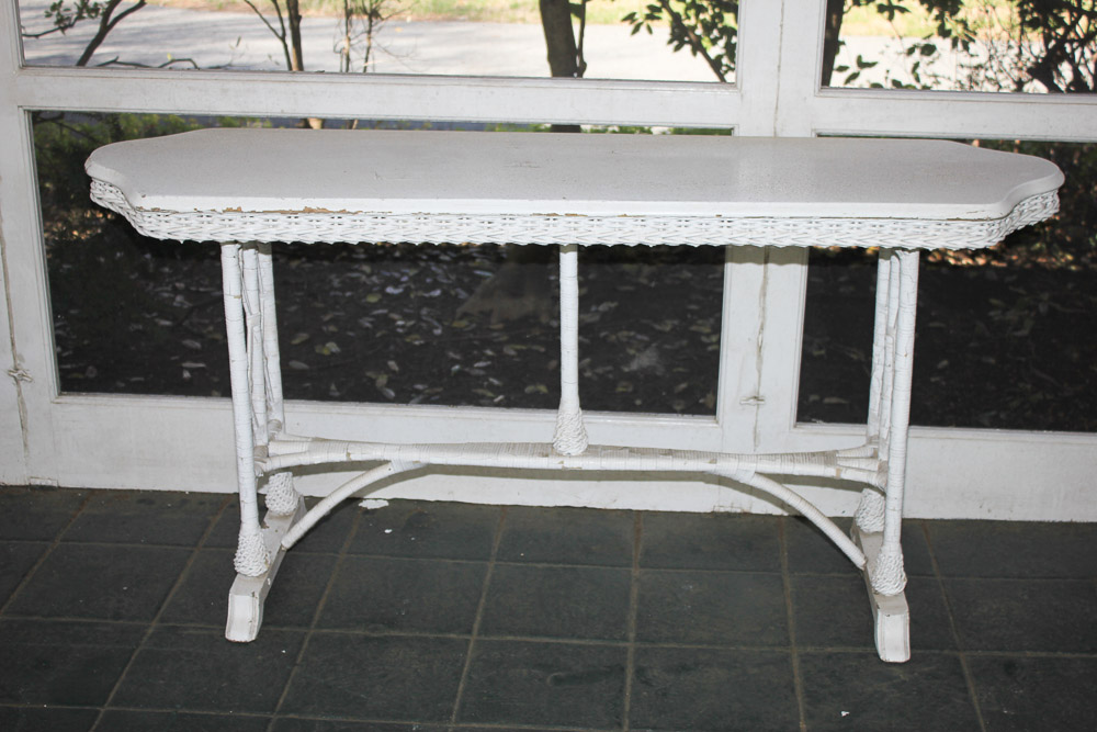 Wicker Furniture Assortment in White