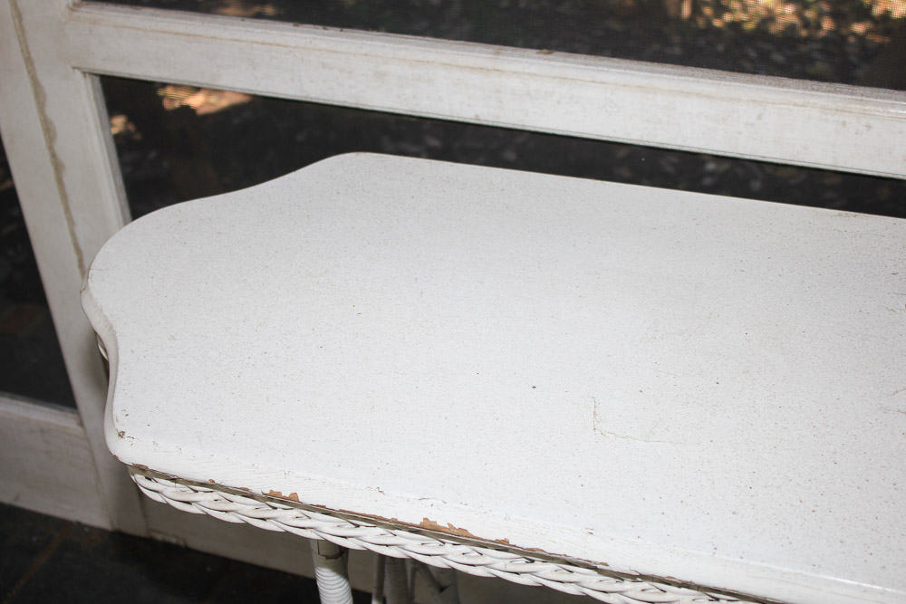 Wicker Furniture Assortment in White