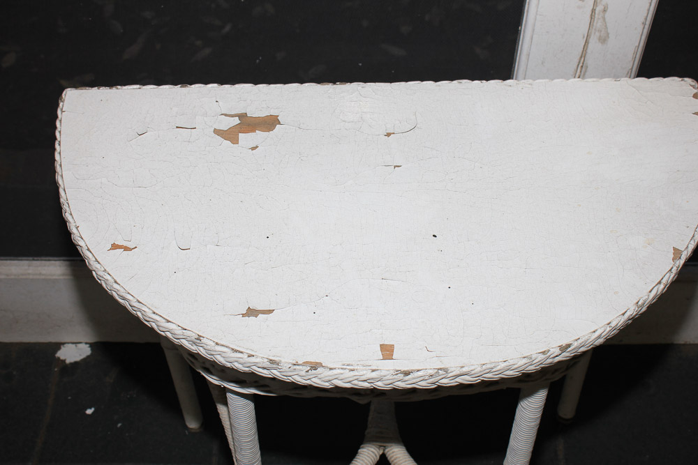 Wicker Furniture Assortment in White