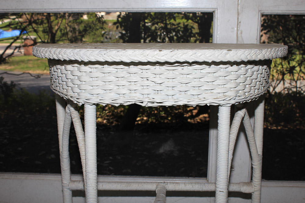 Wicker Furniture Assortment in White