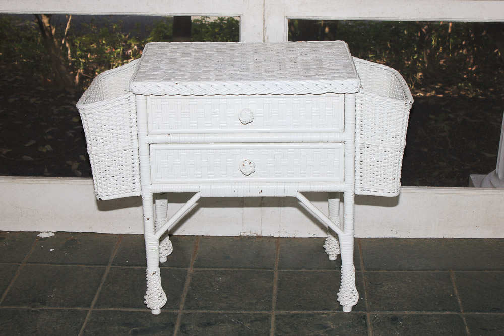 Wicker Furniture Assortment in White