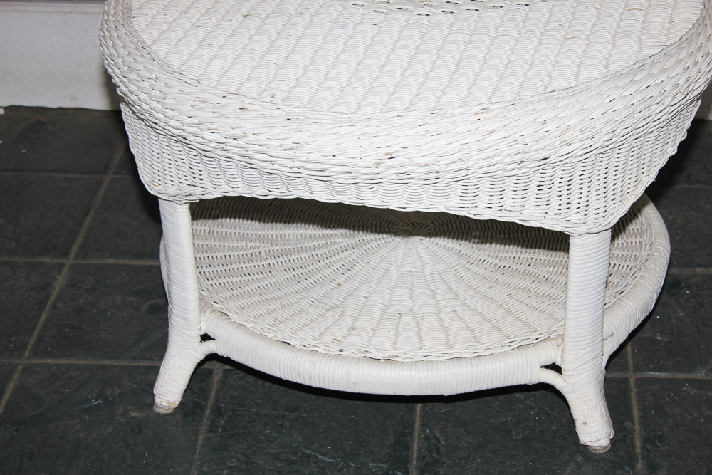 Wicker Furniture Assortment in White