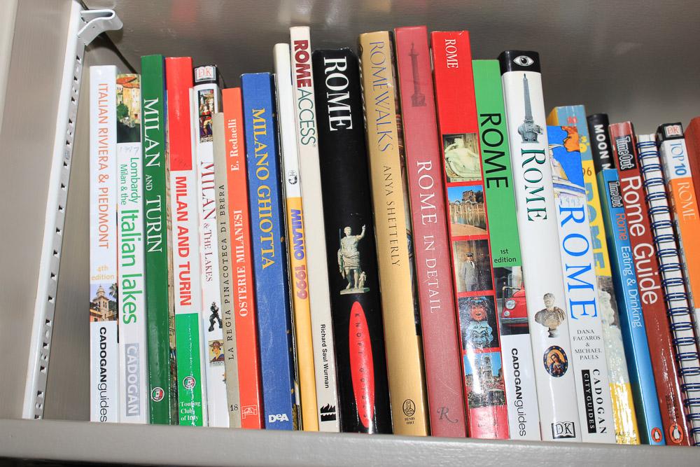 Italian and French Travel Guides, Coffee Table Books, Cookbooks and More