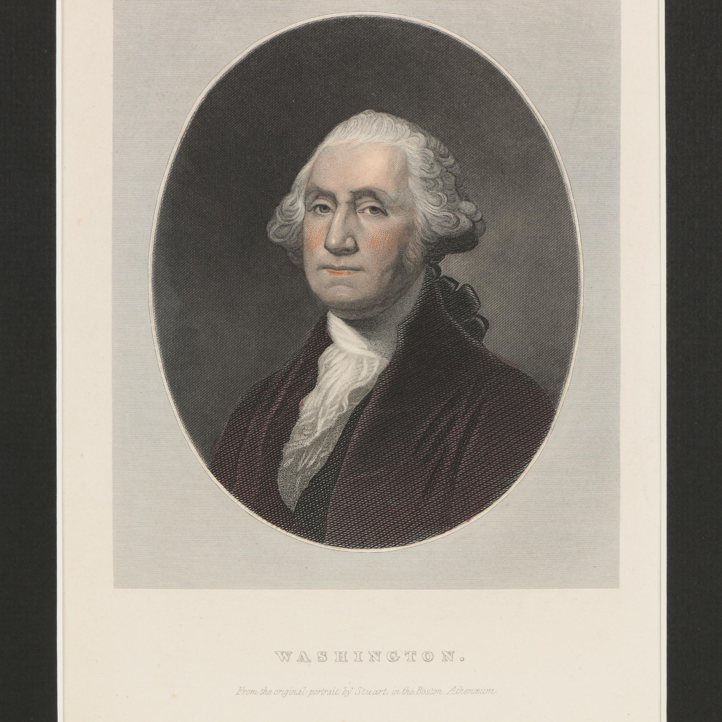 George Washington Signed Free Frank Address Panel to Nephew Lawrence Lewis