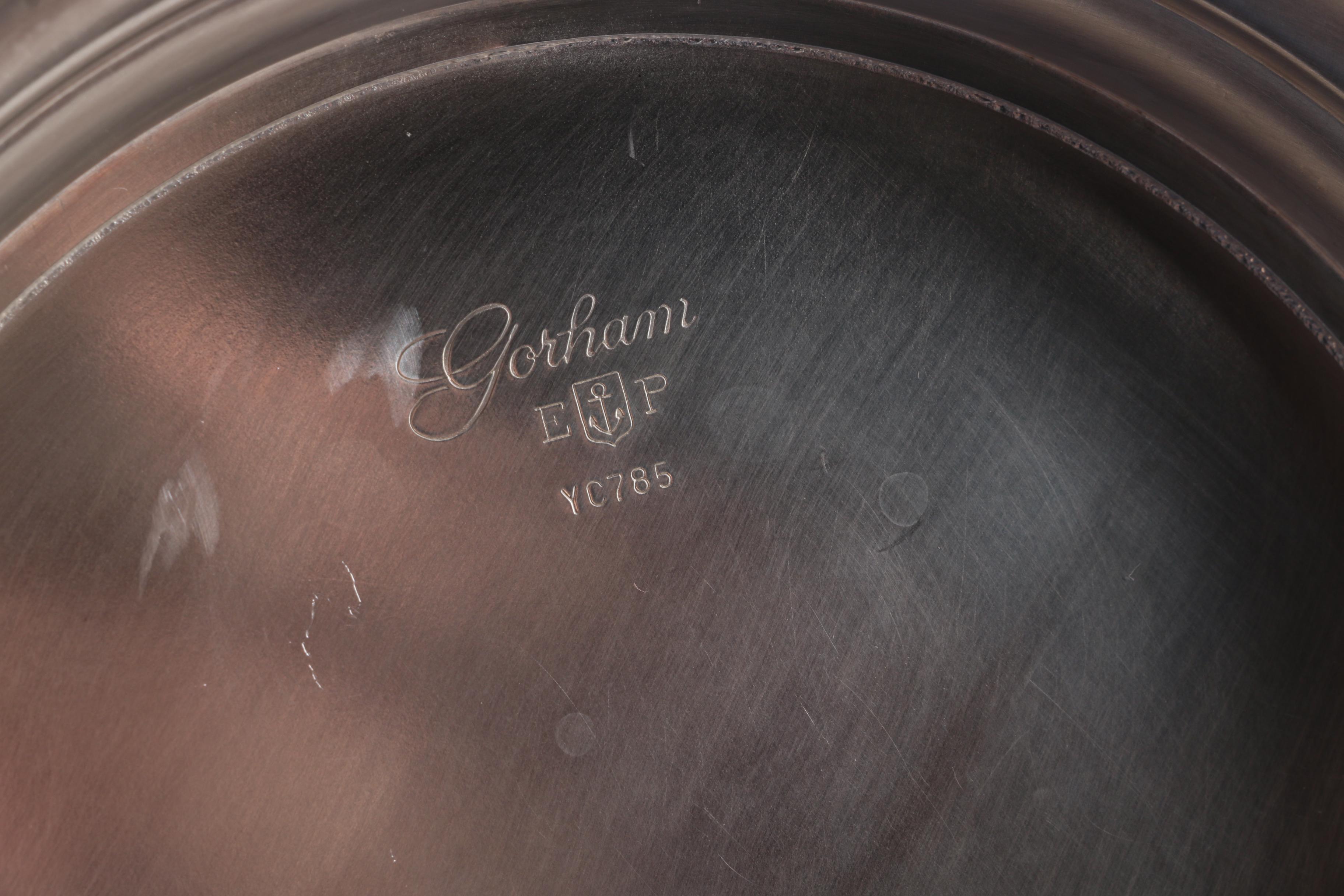 Towle Silver Plate Serving Tray and Other Silver Plate Serveware with Gorham