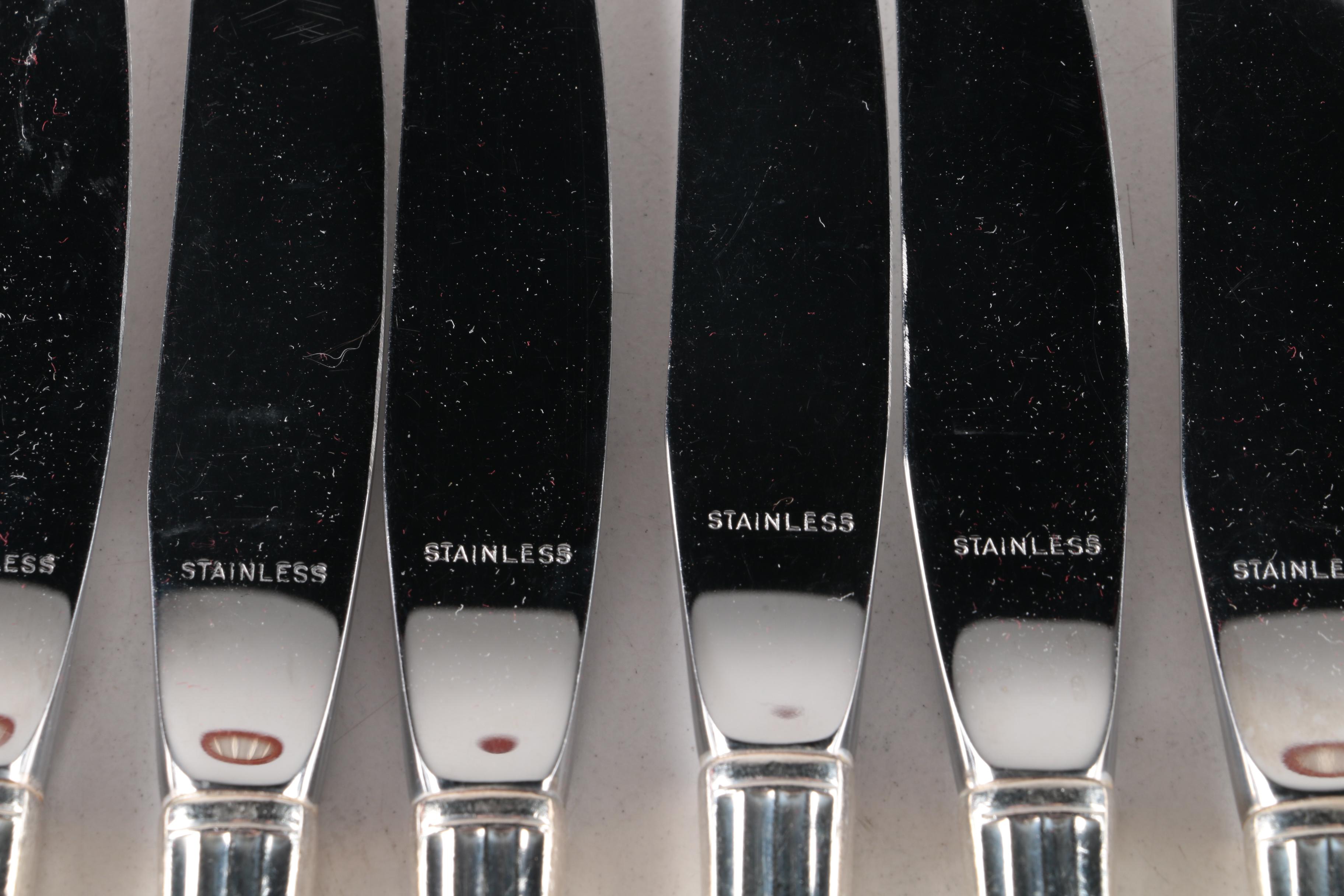 Oneida Community "Coronation" Silver-Plated Flatware Set