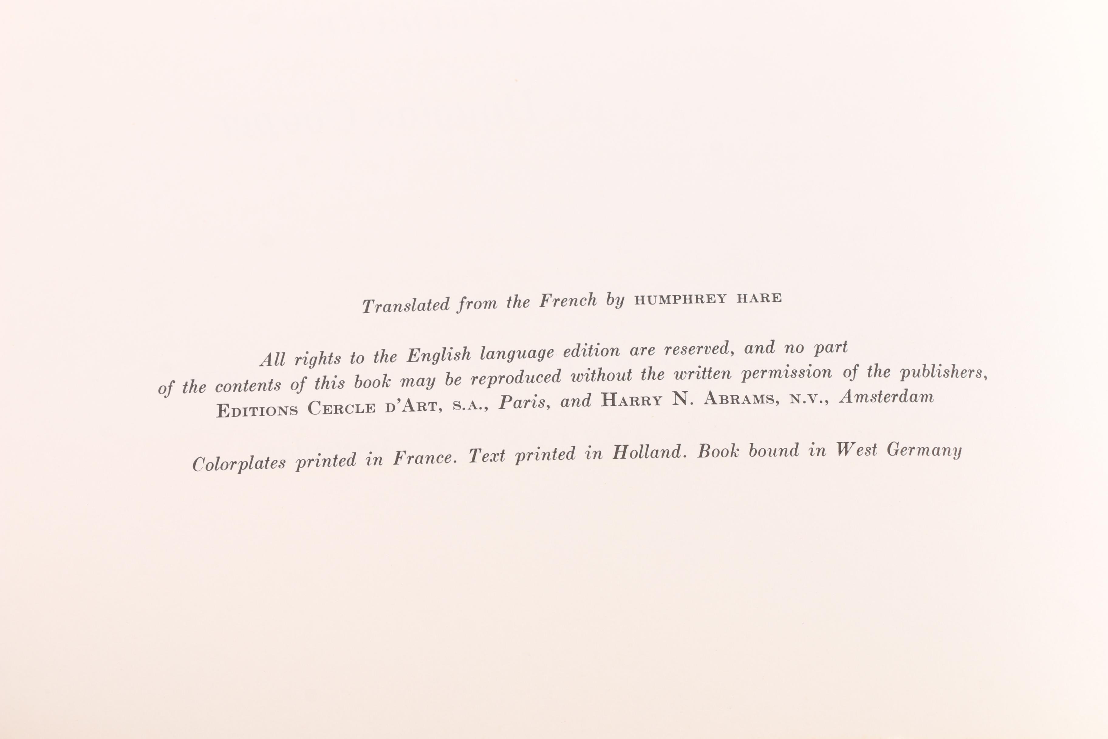 1964 "Picasso: Women" by Hélène Parmelin