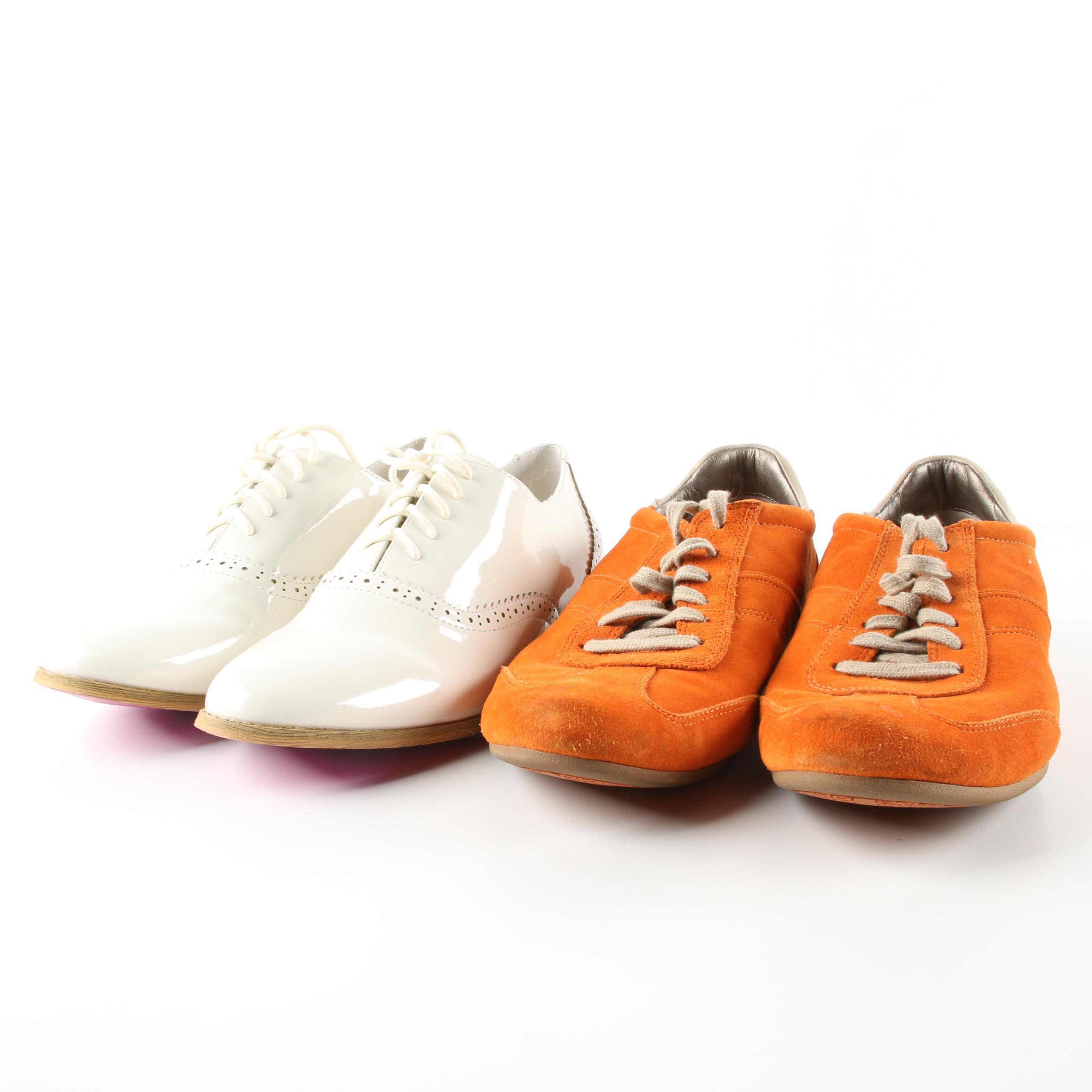 Women's Cole Haan Suede Sneakers and Twiggy London Oxfords