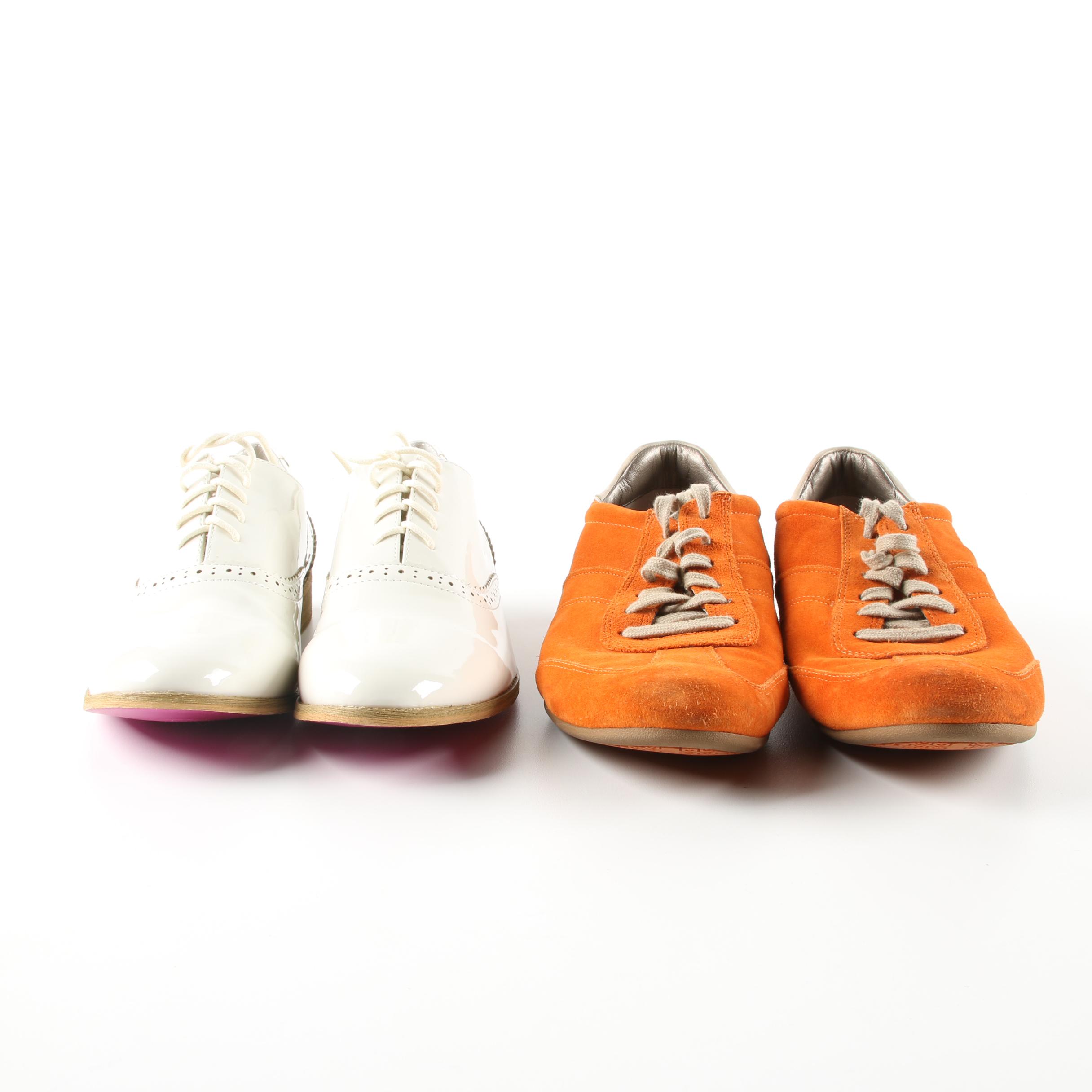 Women's Cole Haan Suede Sneakers and Twiggy London Oxfords