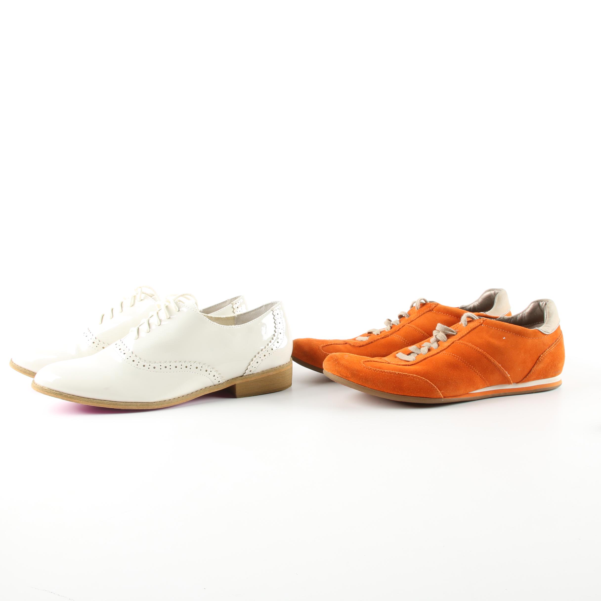 Women's Cole Haan Suede Sneakers and Twiggy London Oxfords