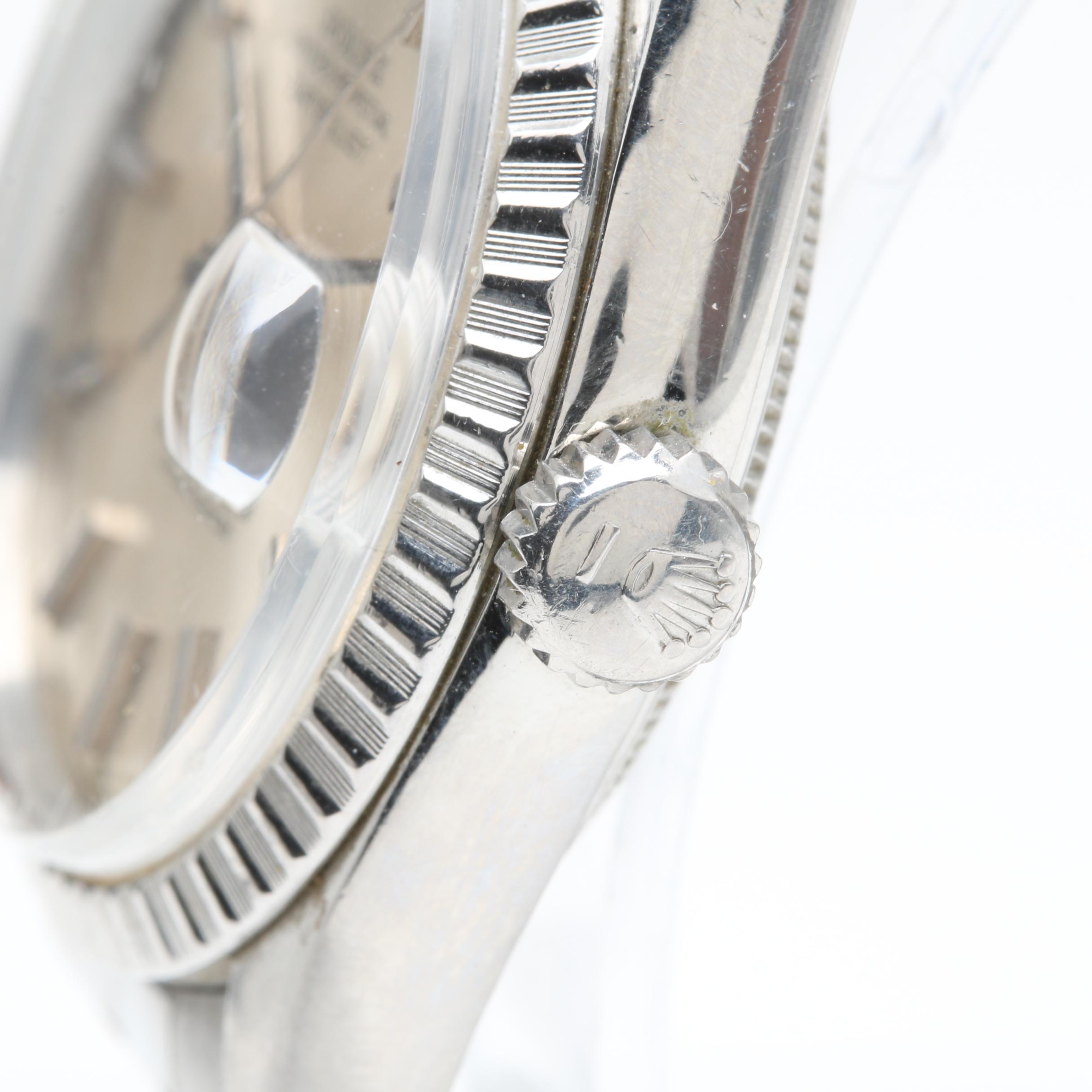 Rolex Stainless Steel Datejust Watch