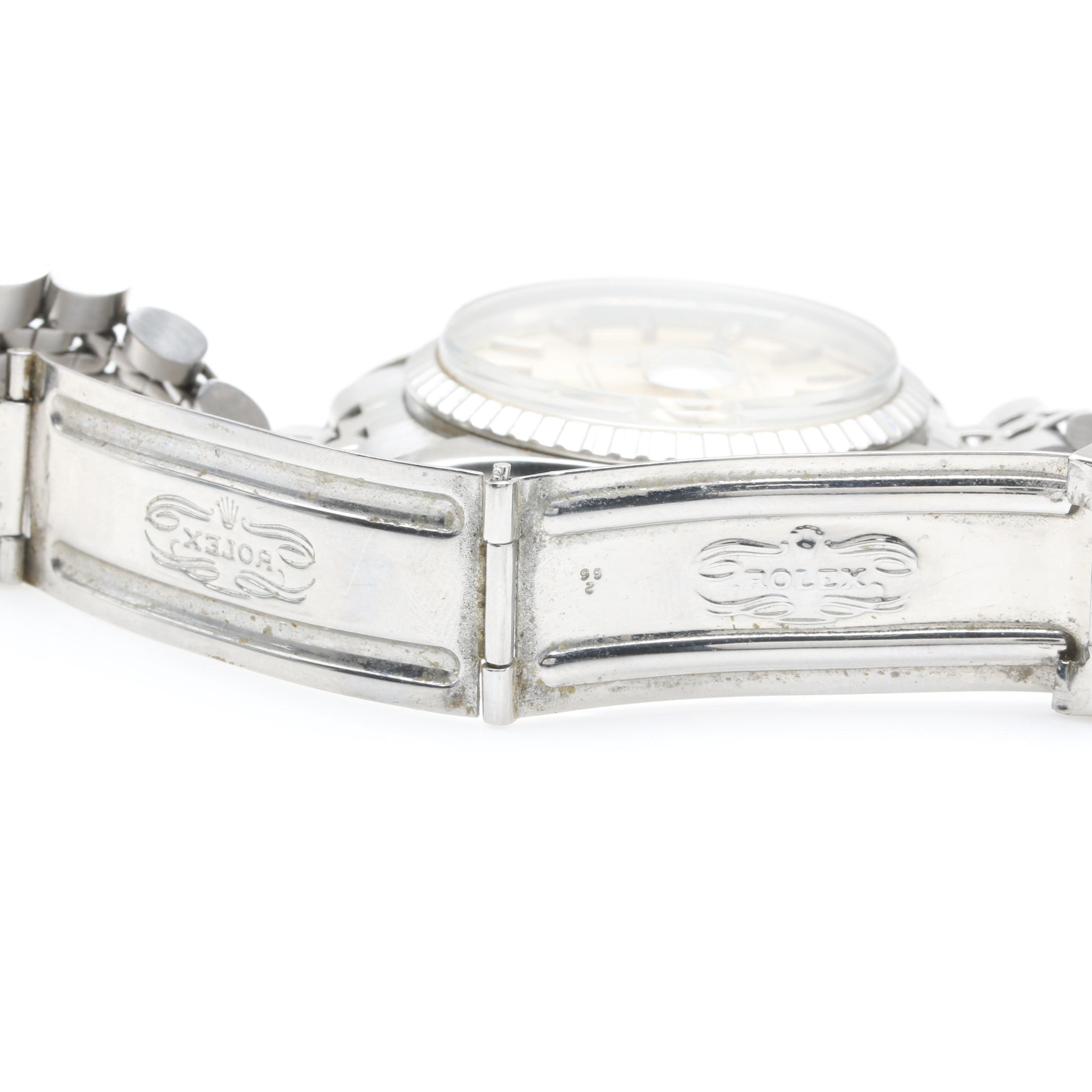 Rolex Stainless Steel Datejust Watch