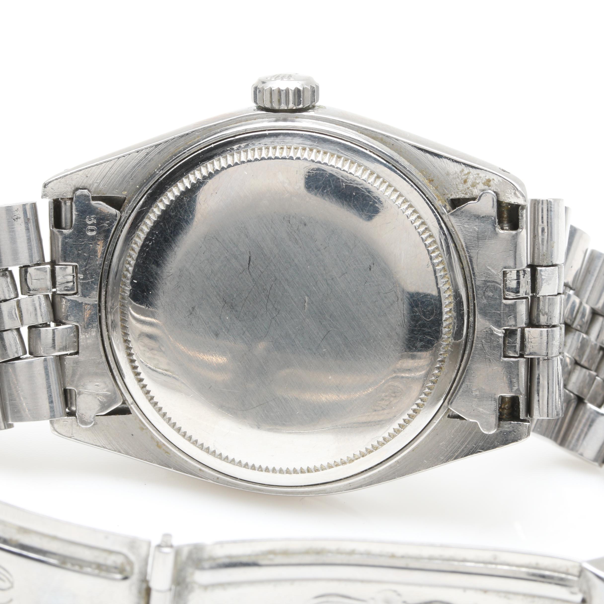 Rolex Stainless Steel Datejust Watch