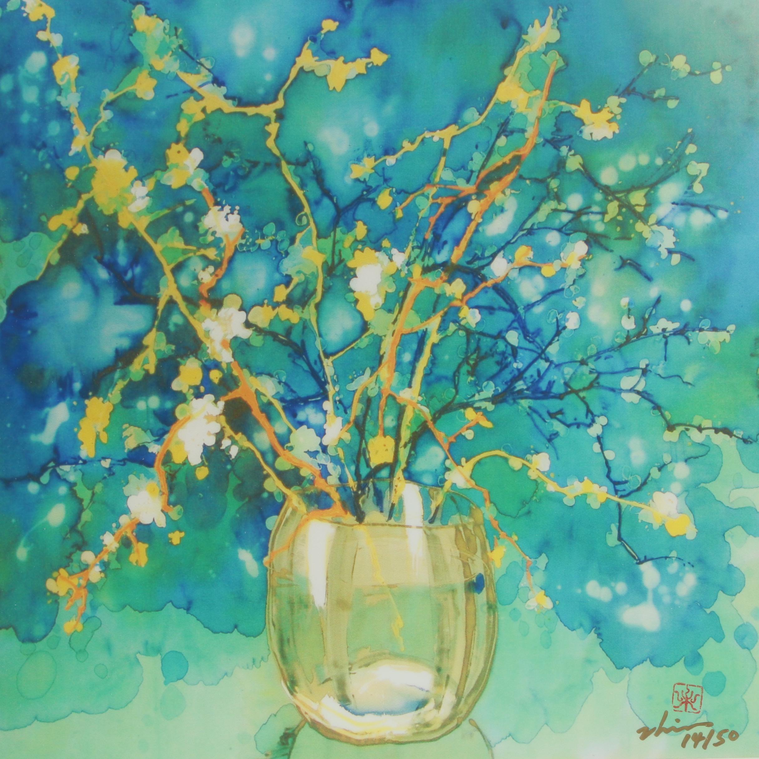 Zhiyong Ye Limited Edition Giclée of a Vase