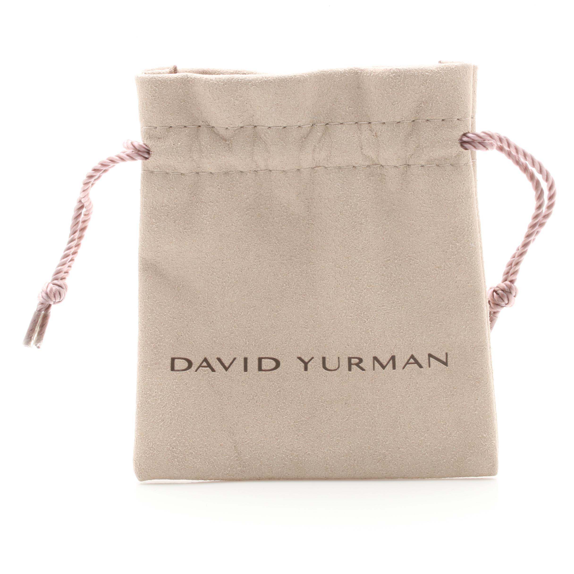 David Yurman "Confetti" Wide Cuff Gemstone Bracelet
