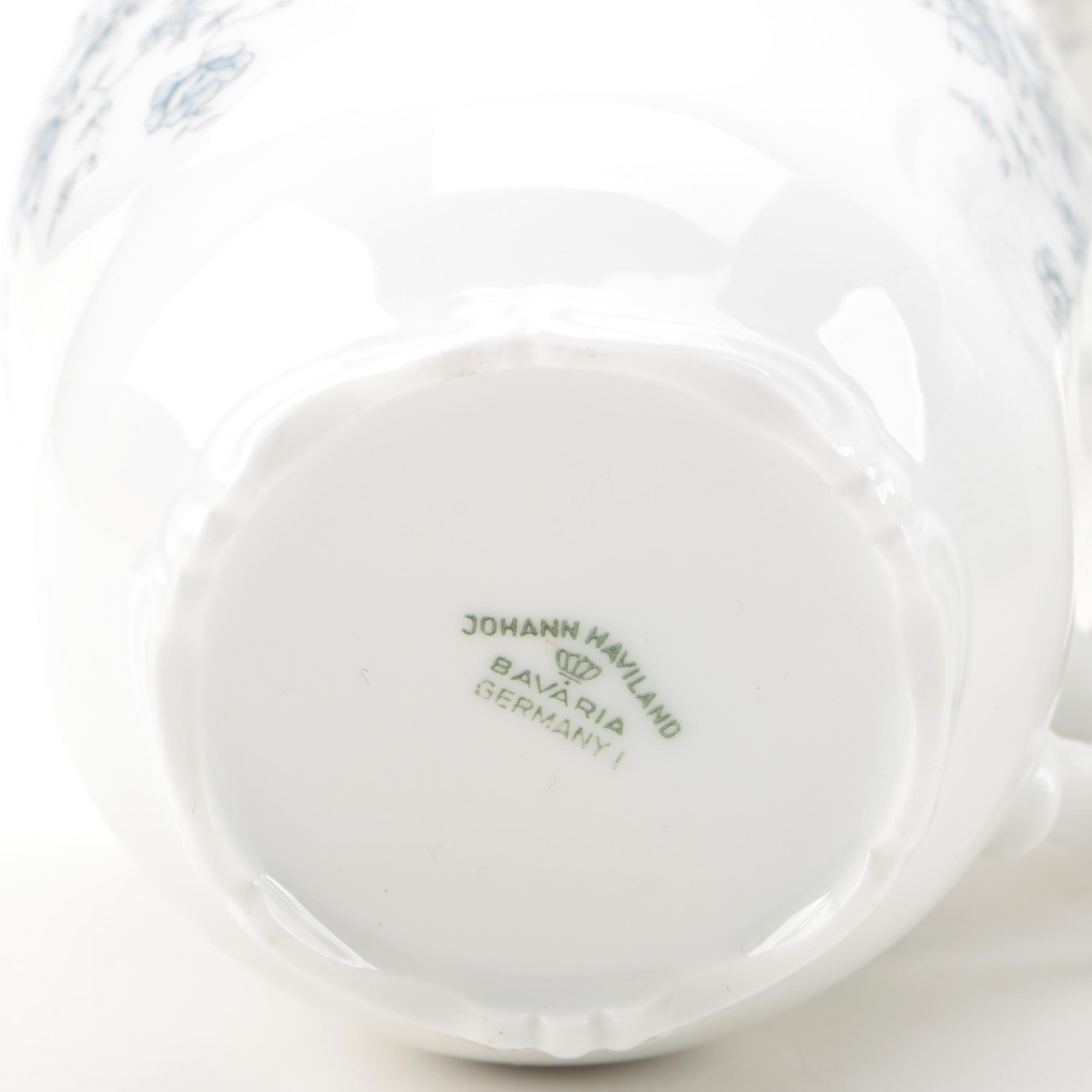 Johann Haviland "Blue Garland" Dinnerware, Circa 1953-1990