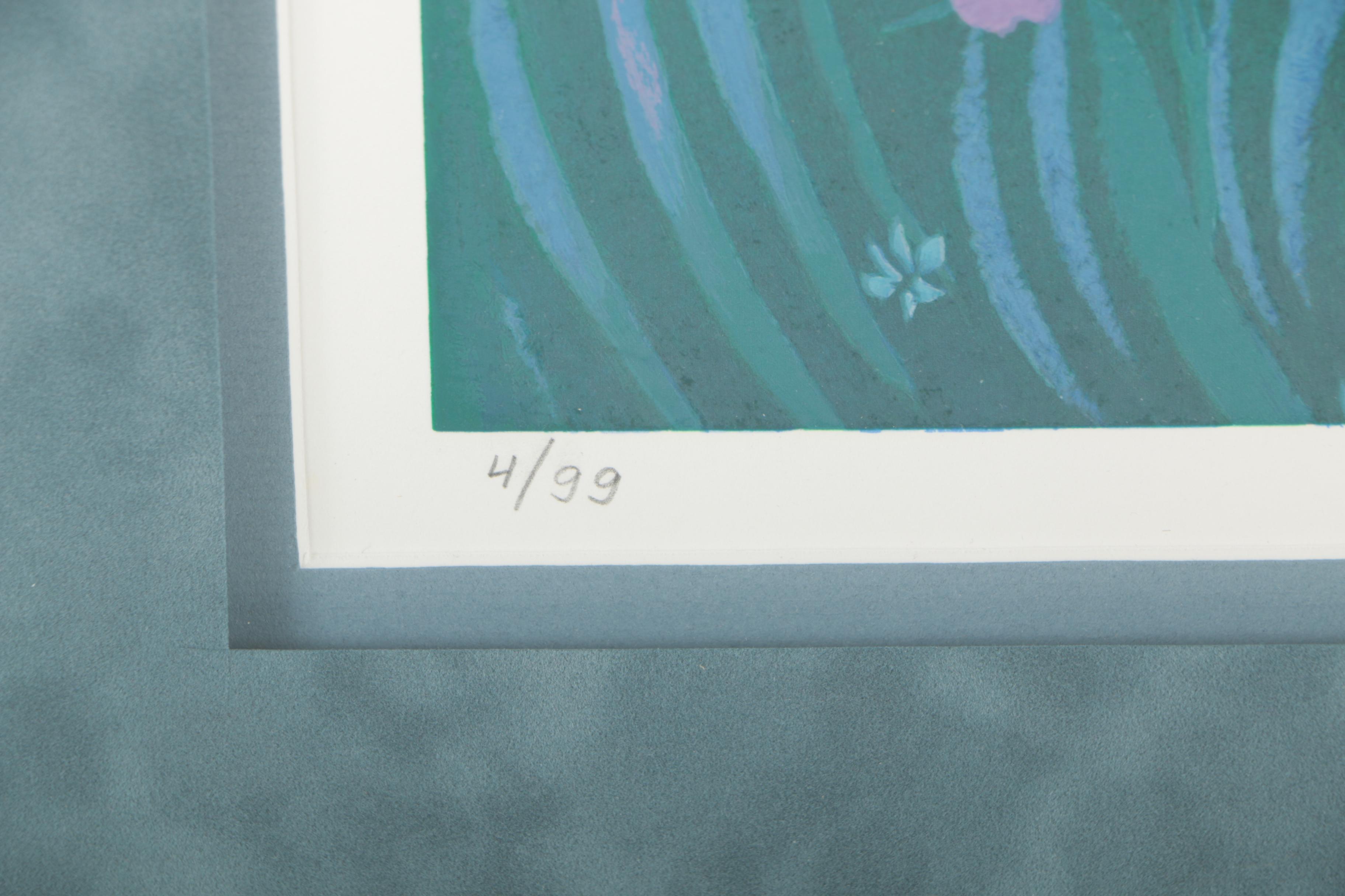 Serigraph Reproduction after Mary Blair Concept Art for "Cinderella"