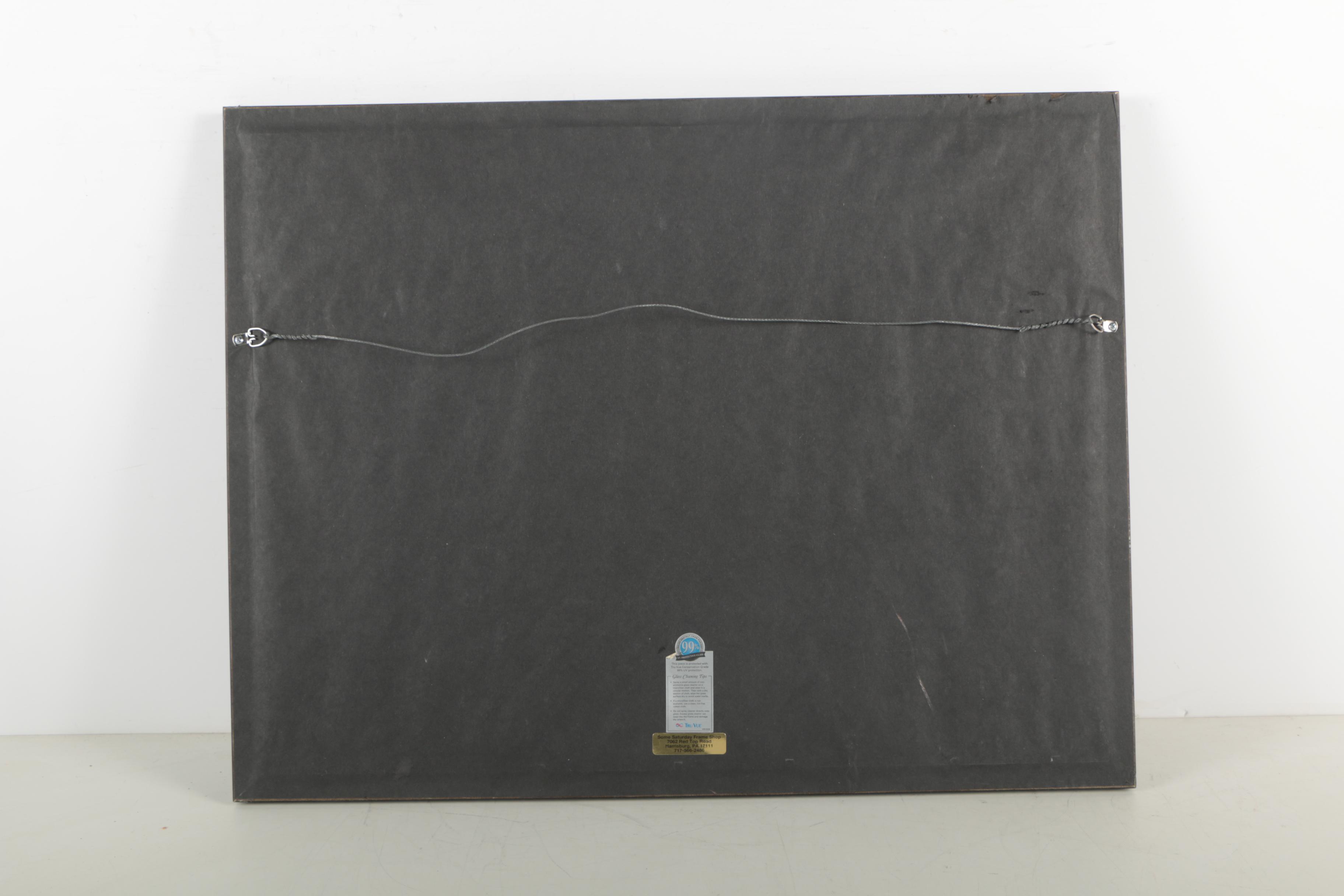 Serigraph Reproduction after Mary Blair Concept Art for "Cinderella"