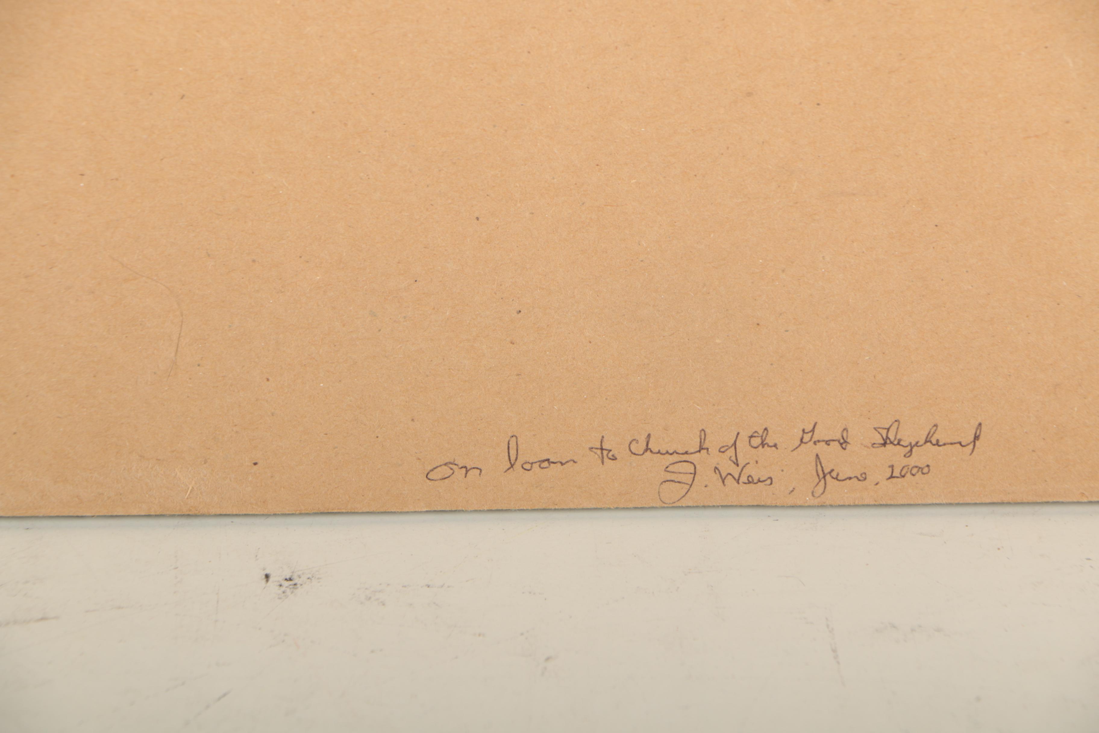 Gale Running Wolf Acrylic Painting