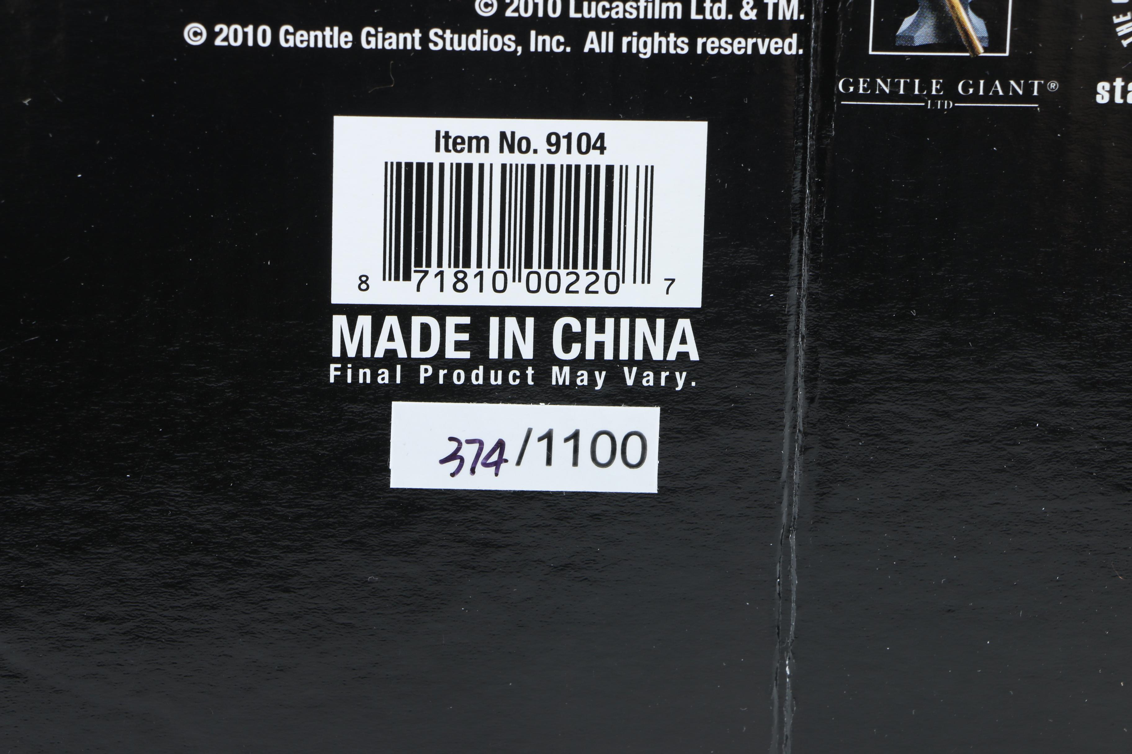 Star Wars Gentle Giant Trash Compactor Collectible Bookends