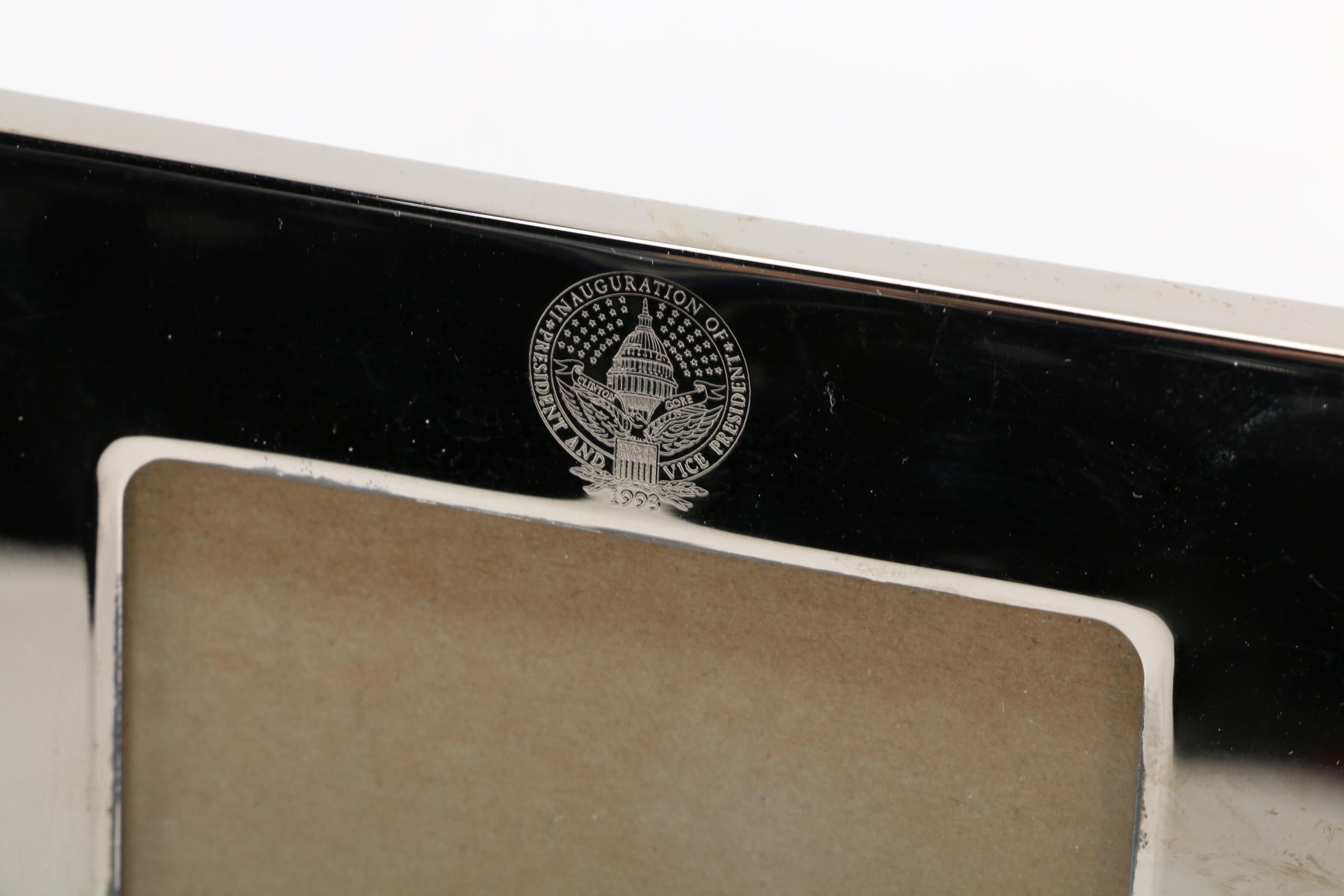 Presidential Memorabilia Including Presidential Inauguration Photo Frame
