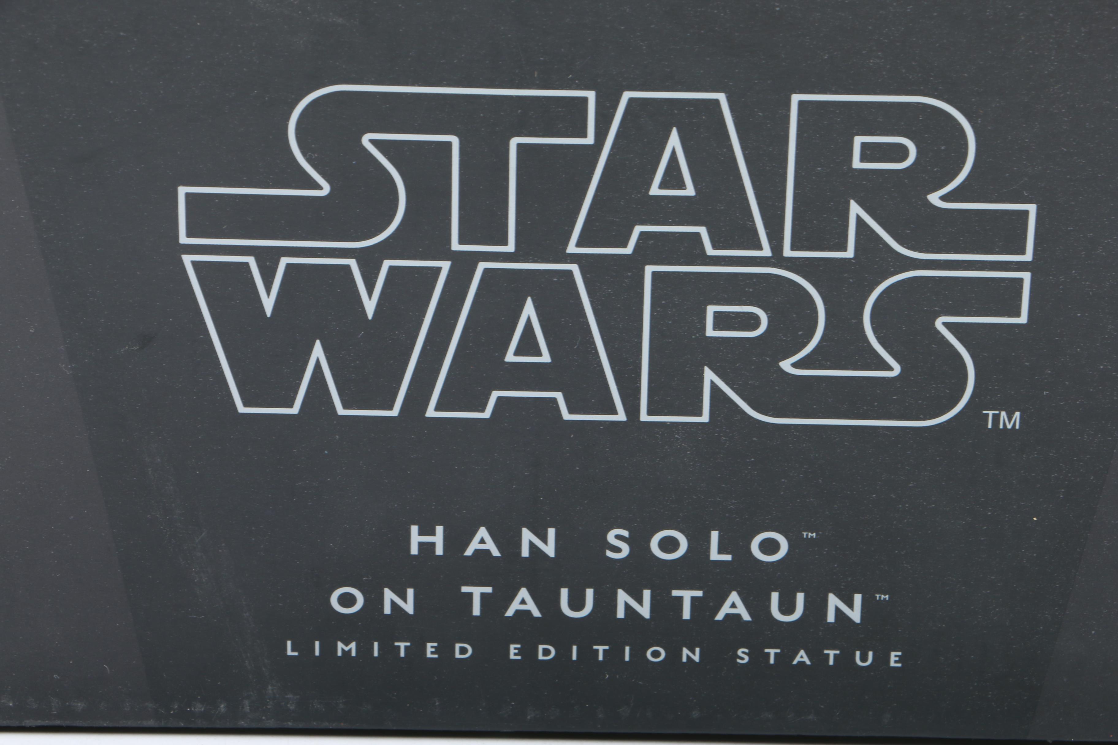 Star Wars Limited Edition Han Solo On Tauntaun Figurine by Gentle Giant Studios