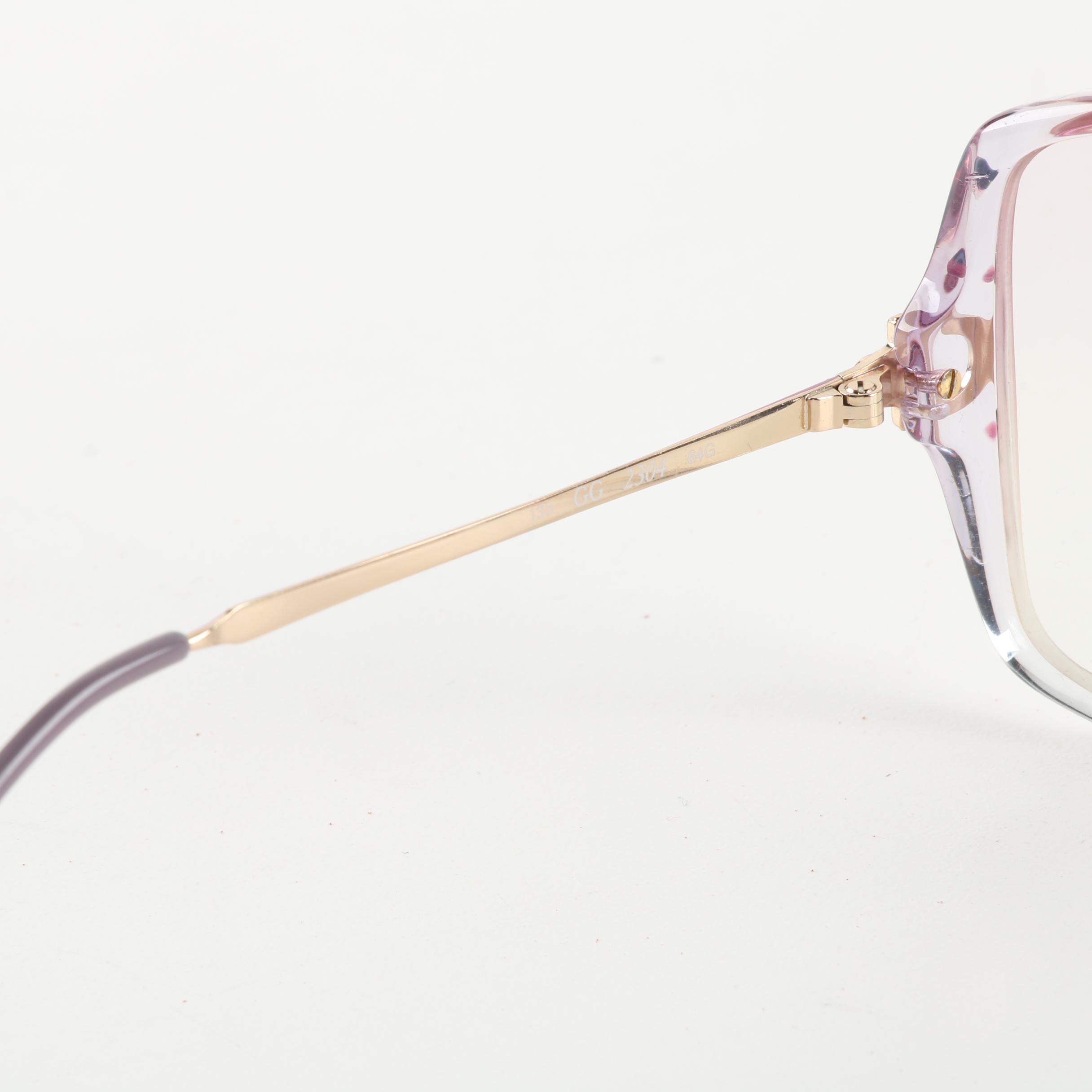 Vintage Gucci Oversized Prescription Eyeglasses