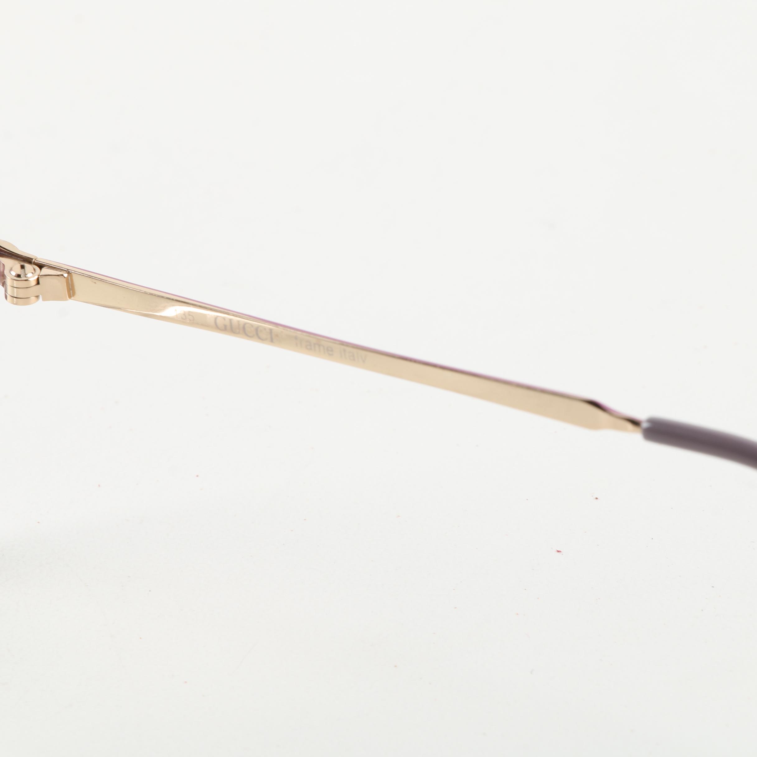 Vintage Gucci Oversized Prescription Eyeglasses