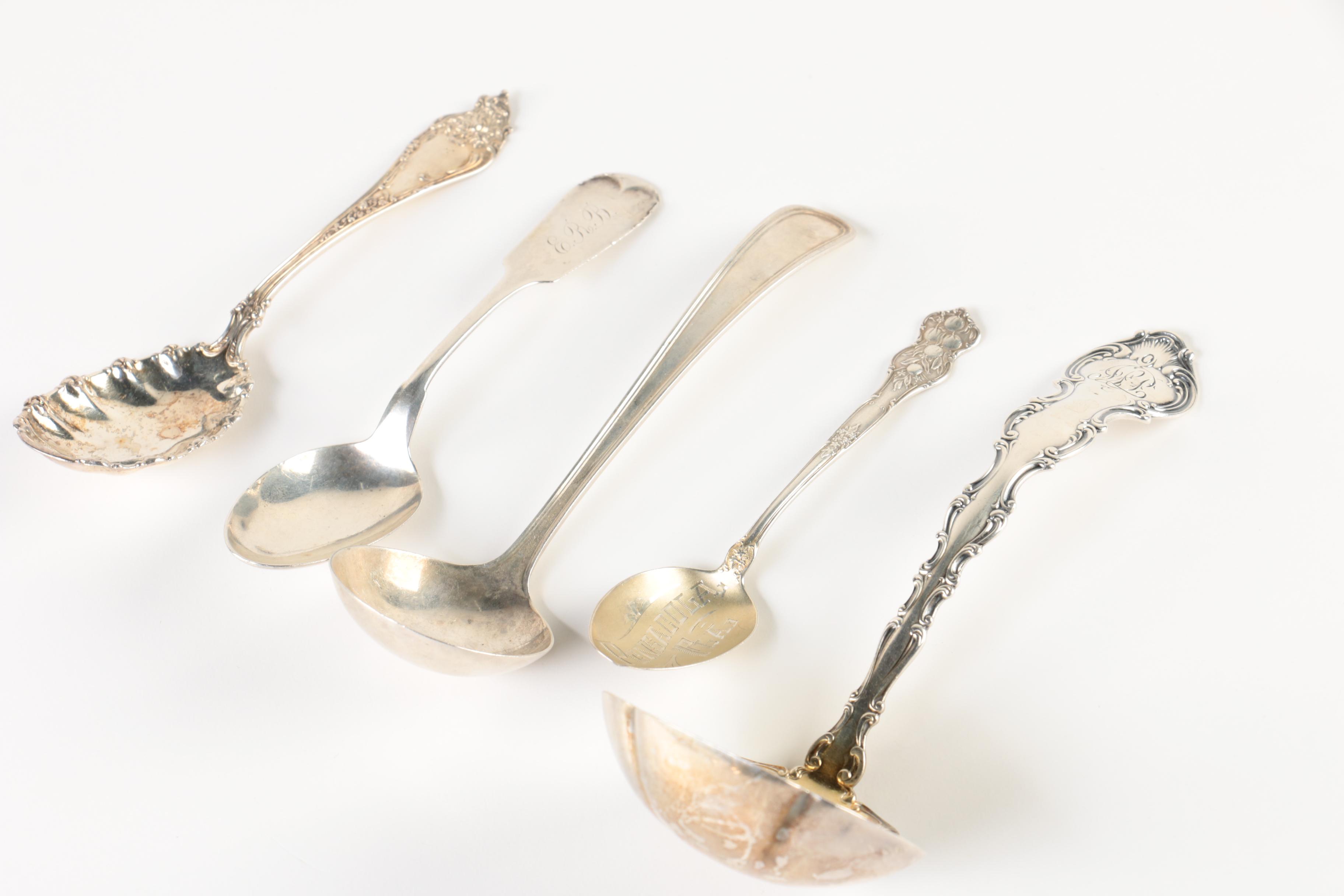 Gorham "Vine" and Other Sterling Silver Flatware