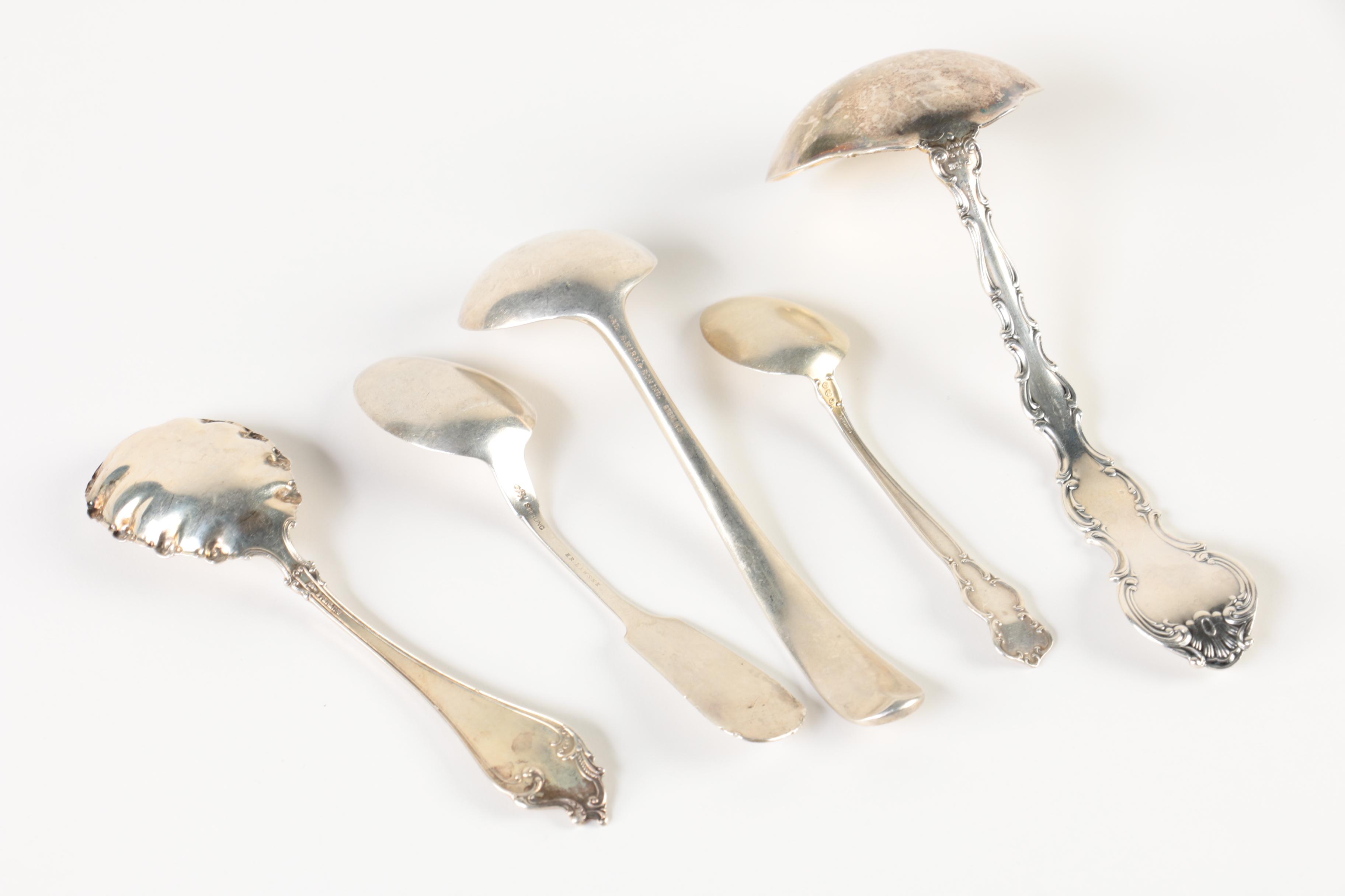 Gorham "Vine" and Other Sterling Silver Flatware