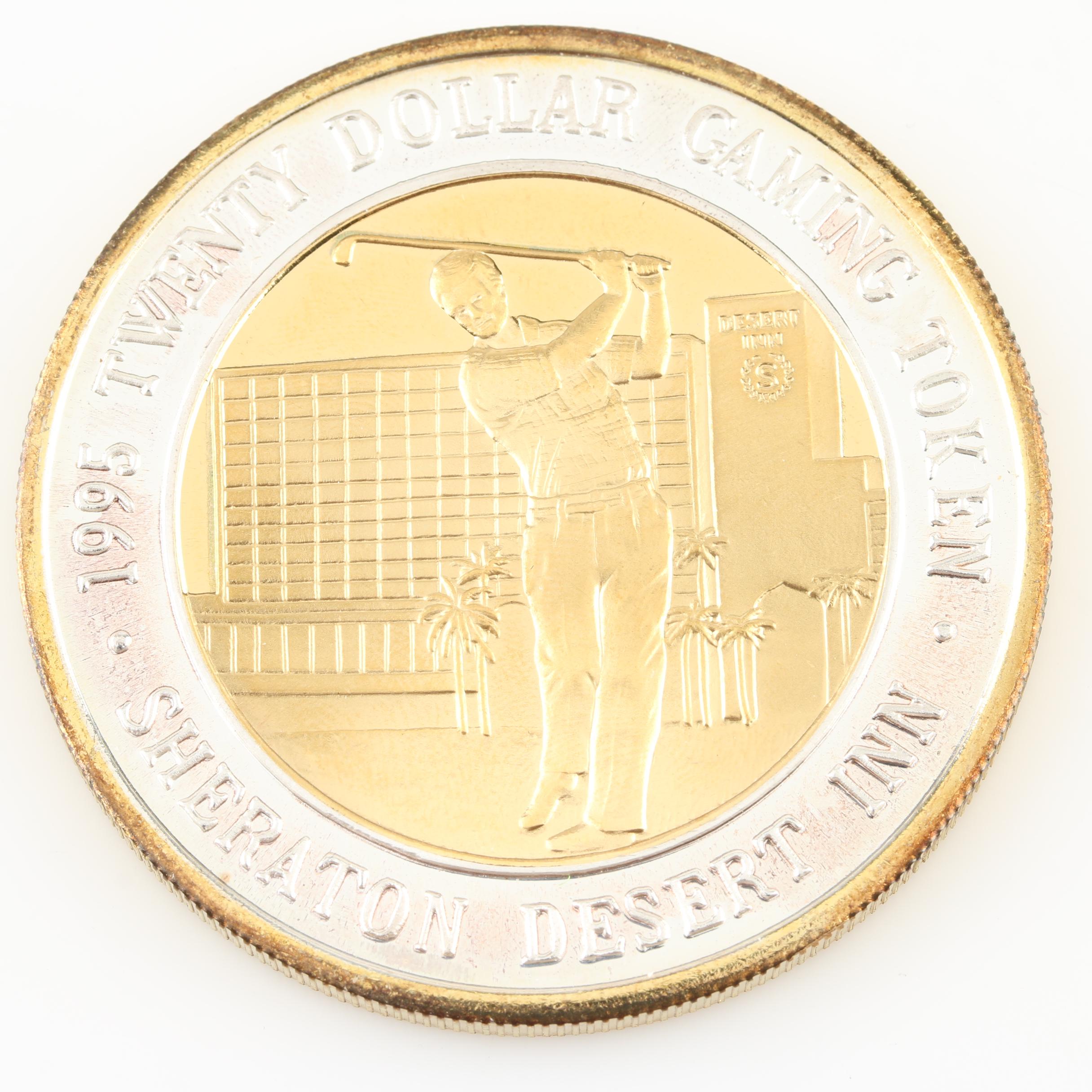 Limited Edition $20 Gaming Token from the Sheraton Inn in Las Vegas, Nevada