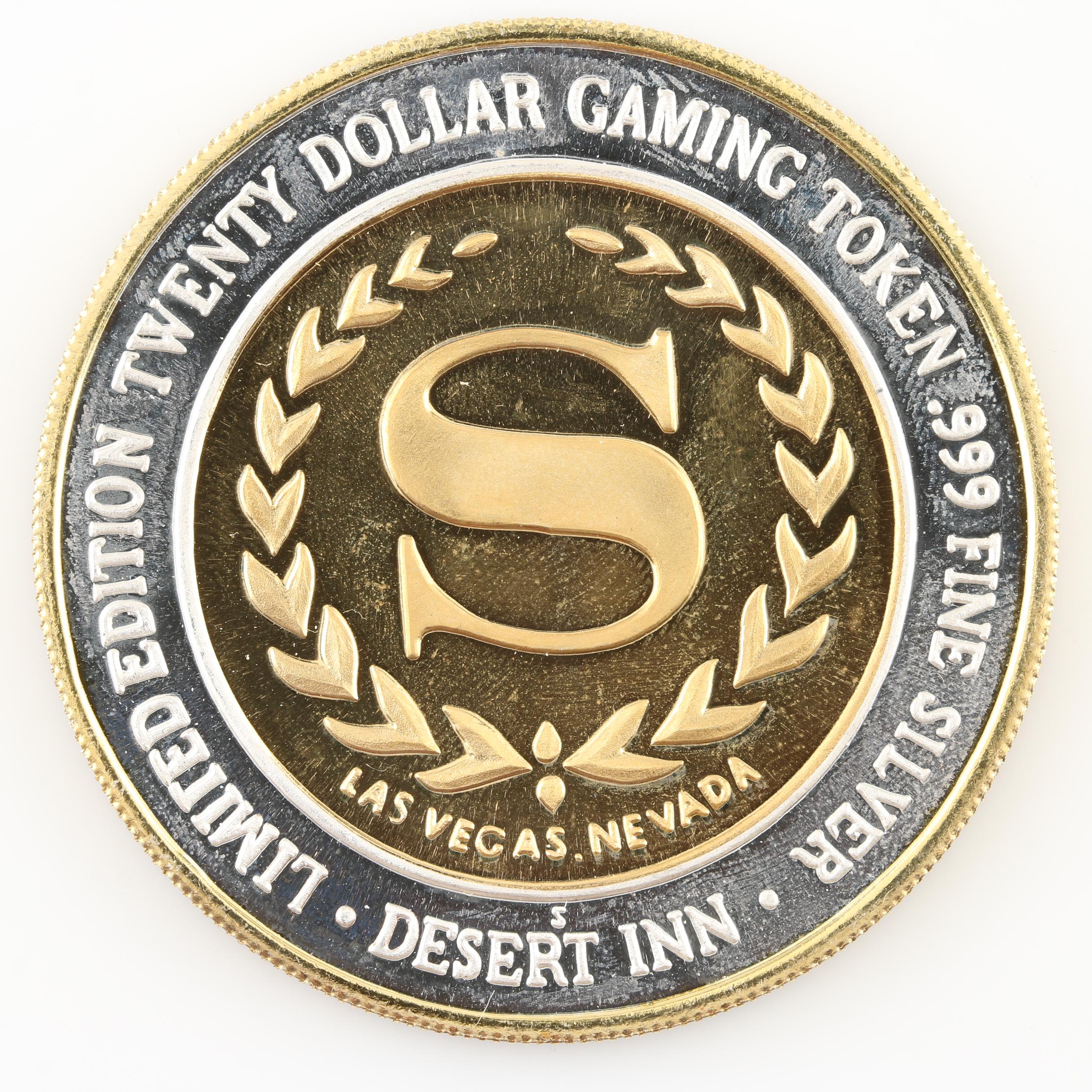 Limited Edition $20 Gaming Token from the Sheraton Inn in Las Vegas, Nevada